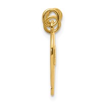 14K Yellow Gold 3-piece Break-apart Big Sis-sis-lil Sis Charm view 2