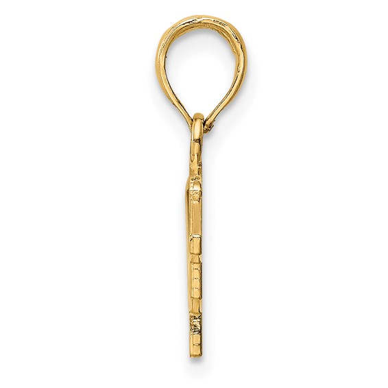 Gold Polished Graduation Pendants