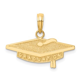 Gold Polished Graduation Pendants
