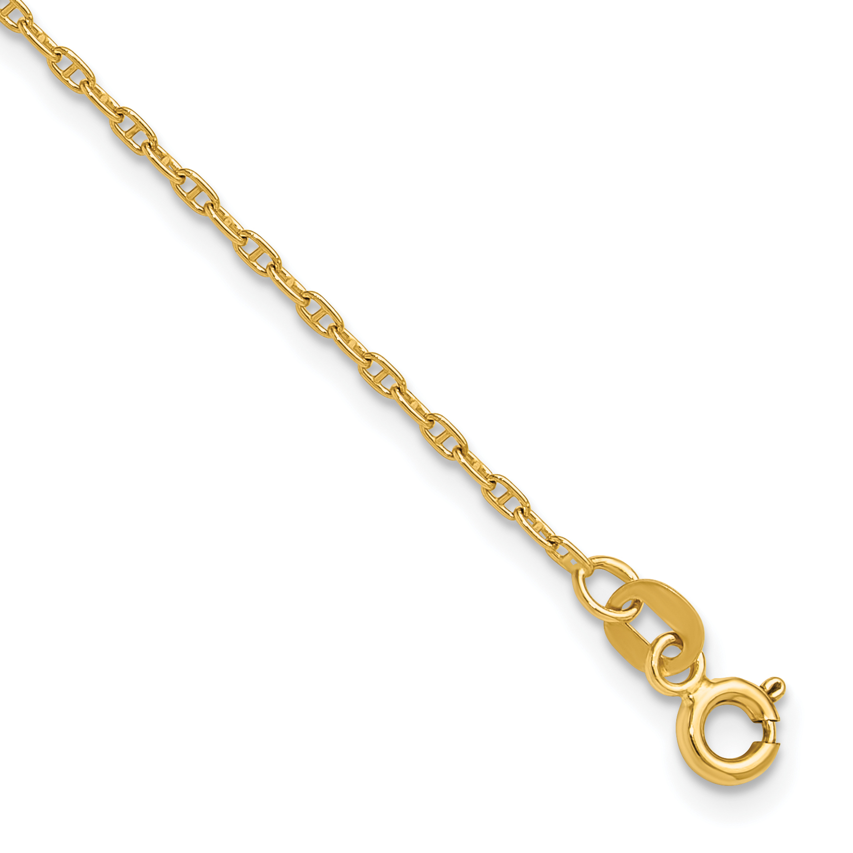 14k 1.5mm Mariners Link Chain (MA040-10)