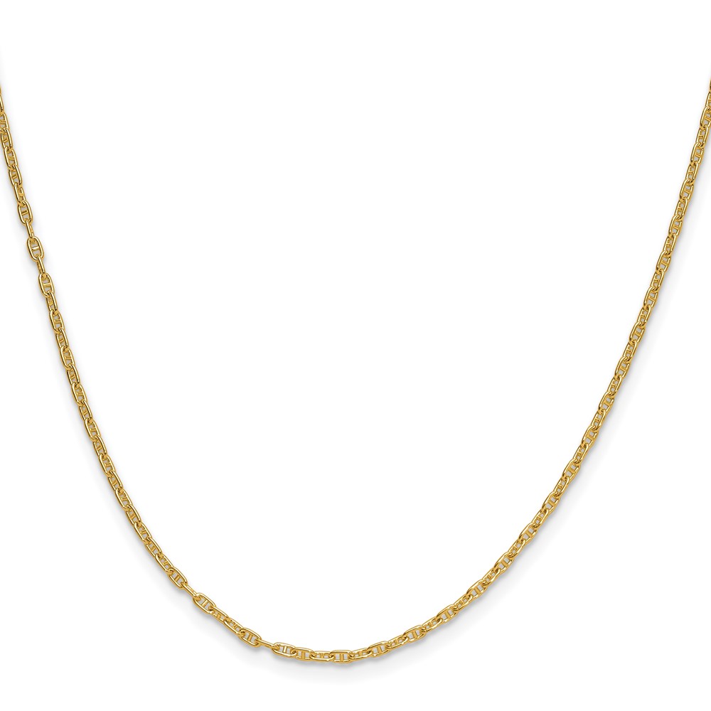 14k 1.8mm Mariners Link Chain (MA050-16)