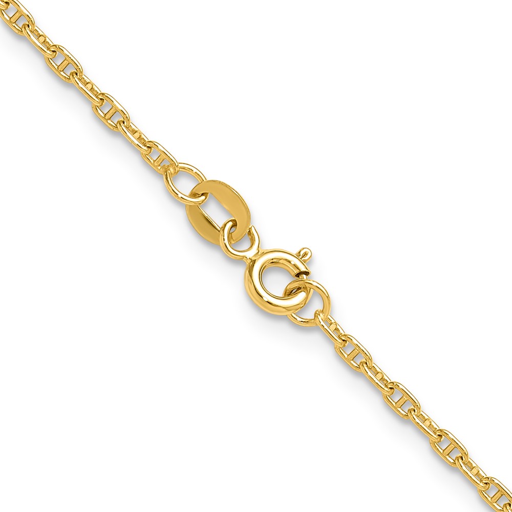 14k 1.8mm Mariners Link Chain (MA050-16)