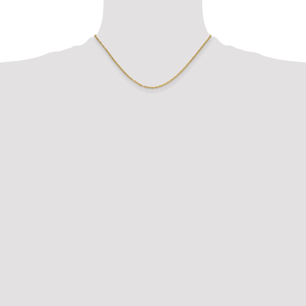 14k 1.8mm Mariners Link Chain (MA050-16)