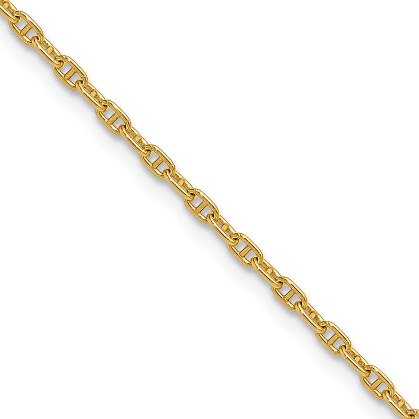 14k 1.8mm Mariners Link Chain (MA050-16)