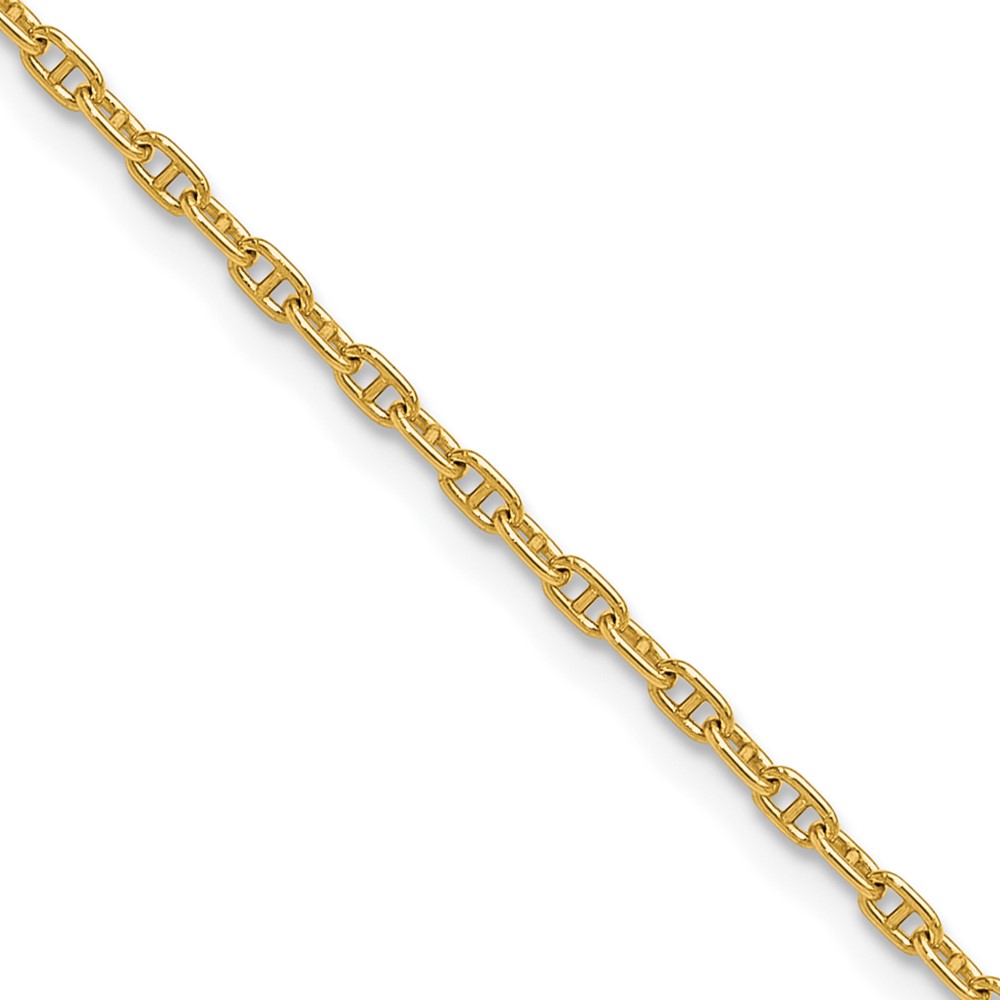 14k 1.8mm Mariners Link Chain (MA050-16)