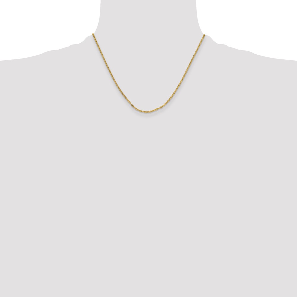 14k 2.35mm Mariners Link Chain (MA065-18)
