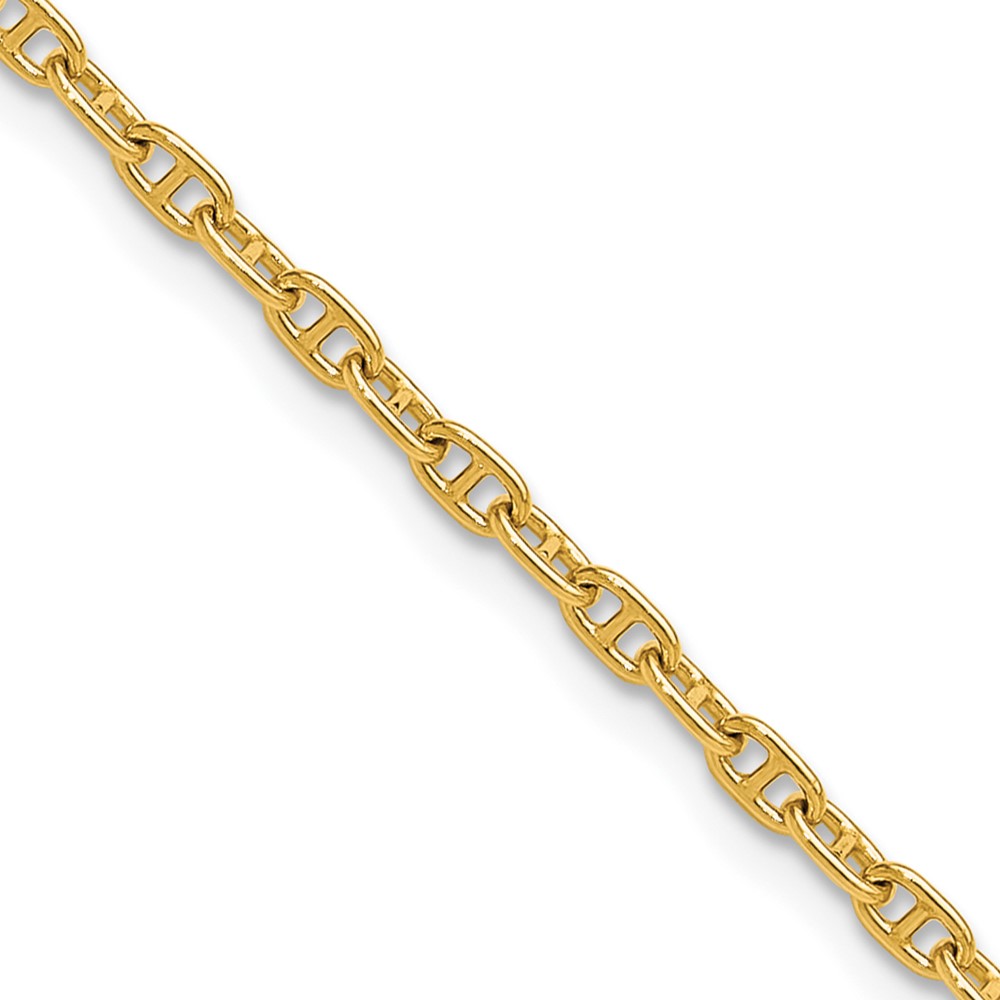 14k 2.35mm Mariners Link Chain (MA065-16)