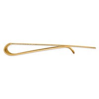 14K Yellow Gold Mens Polished Money Clip view 2