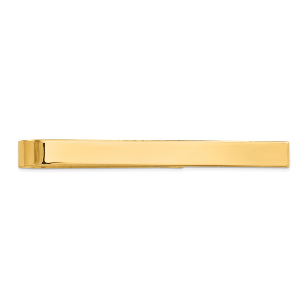 14k Men's Polished Tie Bar (MC182)