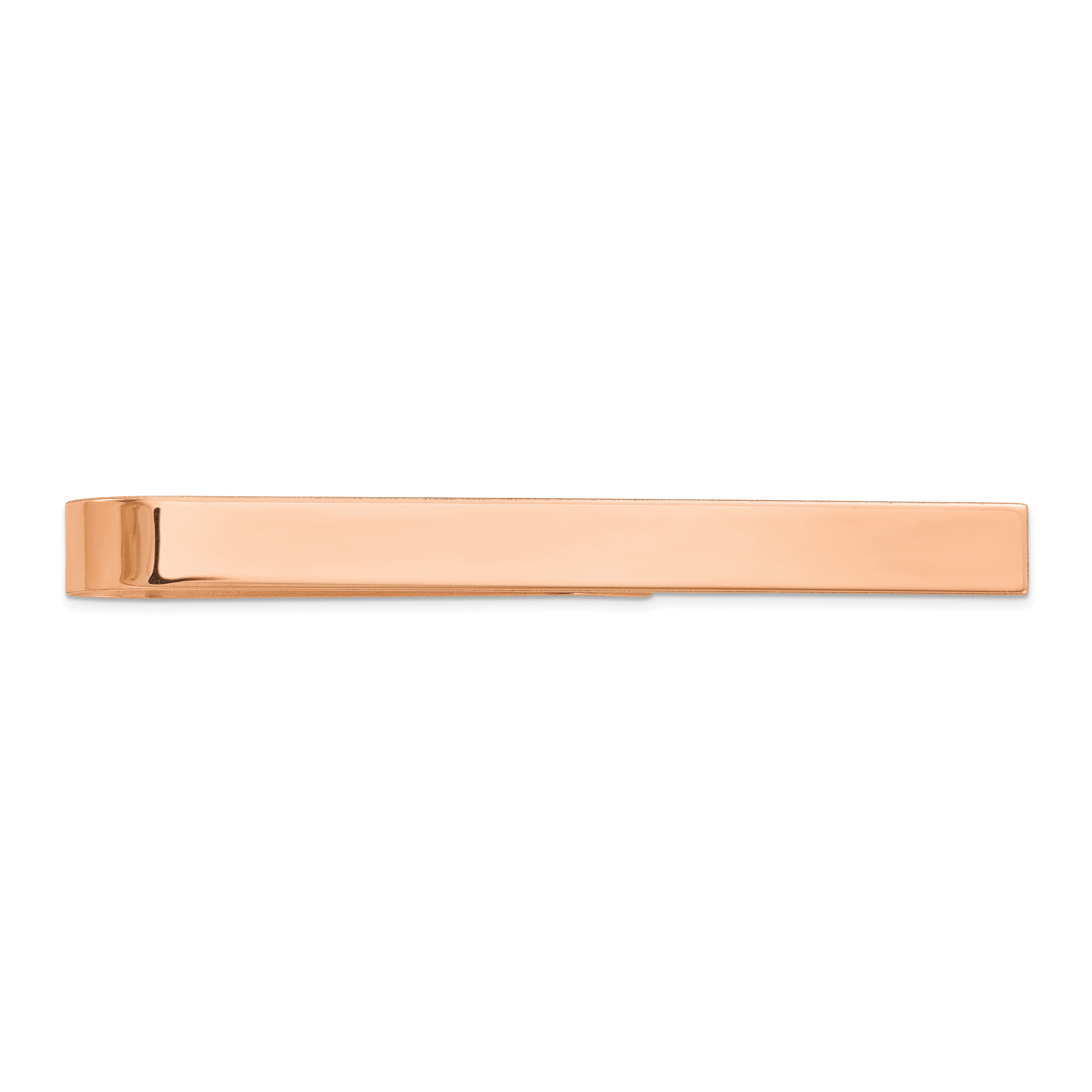 14k Rose Gold Polished Tie Bar (MC182R)
