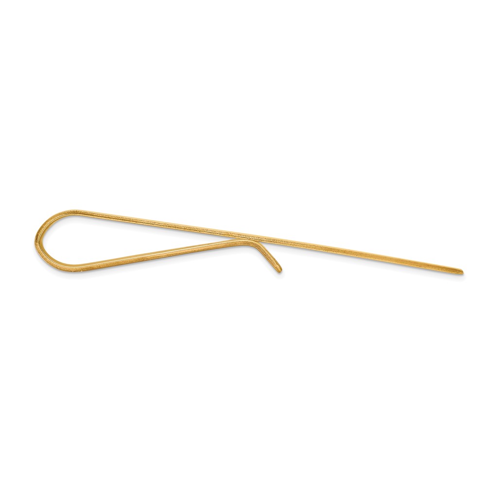 14k Men's Polished Tie Bar (MC183)