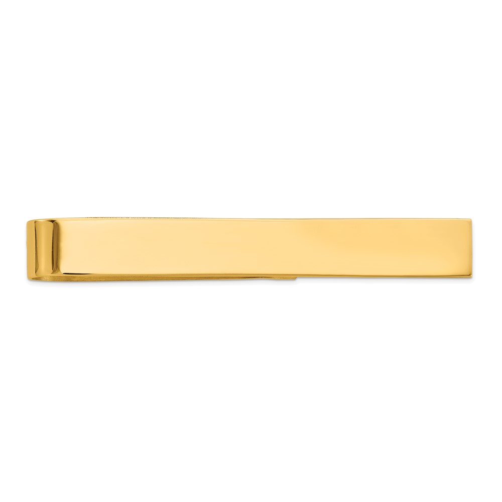 14k Men's Polished Tie Bar (MC183)