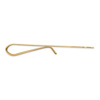 14K Yellow Gold Mens Polished Tie Bar view 2