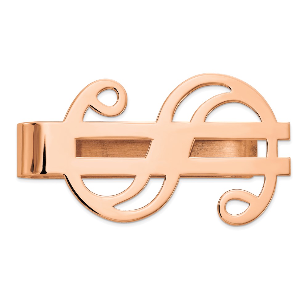 14k Rose Gold Money Clip (MC18R)