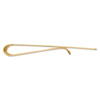 14K Yellow Gold Mens Polished Money Clip view 2