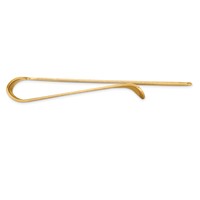 14K Yellow Gold Mens Geometric Design Money Clip view 2