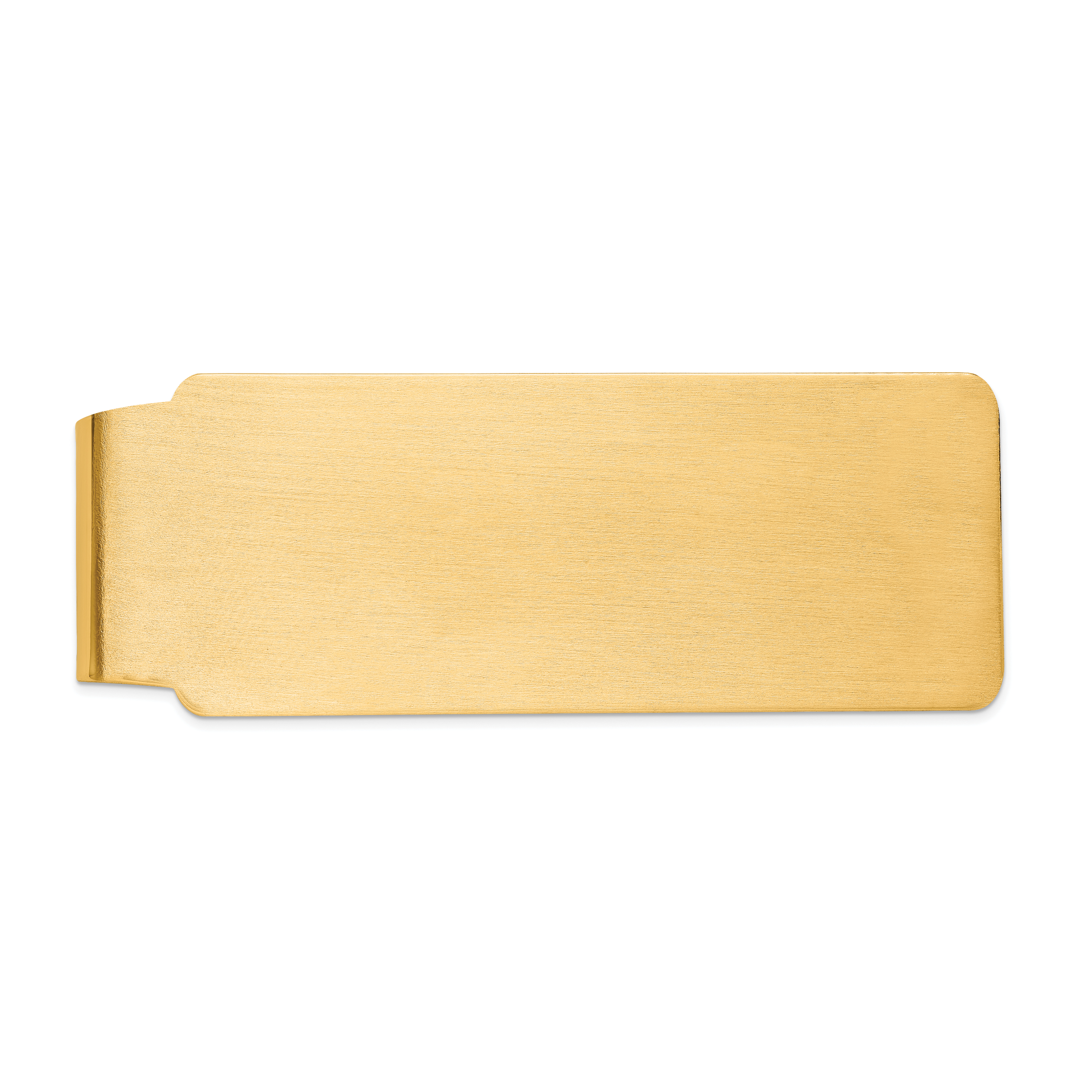 14k Men's Satin Finish Money Clip (MC99A)