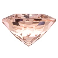 7x5mm Oval Morganite AA Quality view 2