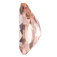 7x5mm Pear Morganite AA Quality view 3
