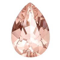 7x5mm Pear Morganite AA Quality view 1