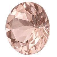 6mm Round Morganite AA Quality view 3