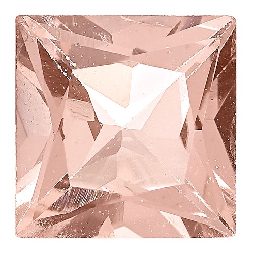 6mm Princess Morganite AA Quality