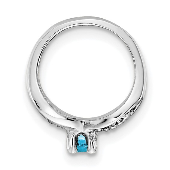 10kw Birthstone Pendant Blue Topaz (DEC)