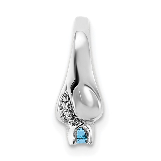 10kw Birthstone Pendant Blue Topaz (DEC)