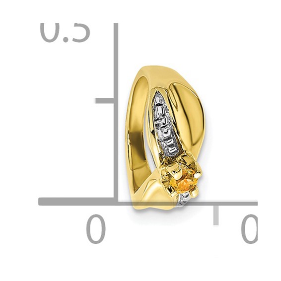 10ky Birthstone Pendant Citrine (NOV)