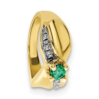 10ky Birthstone Pendant Emerald (MAY)