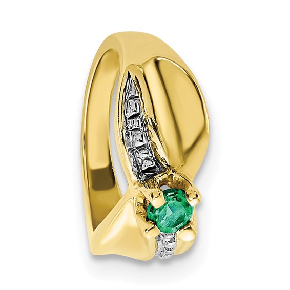 10ky Birthstone Pendant Emerald (MAY)
