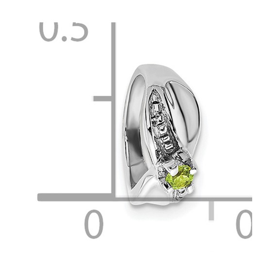 10kw Birthstone Pendant Peridot (AUG)