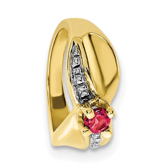 10ky Birthstone Pendant Ruby (JULY)