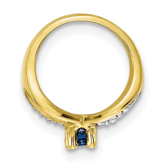10ky Birthstone Pendant Sapphire (SEPT)