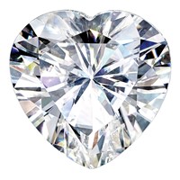 Lab Grown VS SI+ G+ 0.62ct Heart Diamond view 1