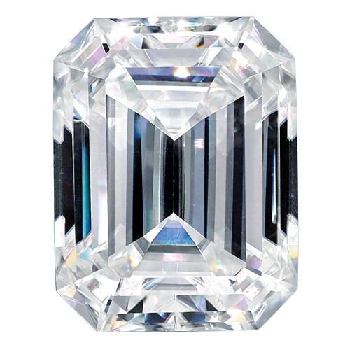 Lab Grown VS+ F+ 3.00ct Emerald Diamond