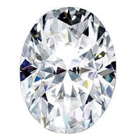 Lab Grown VS+ F+ 0.33ct Oval Diamond view 1