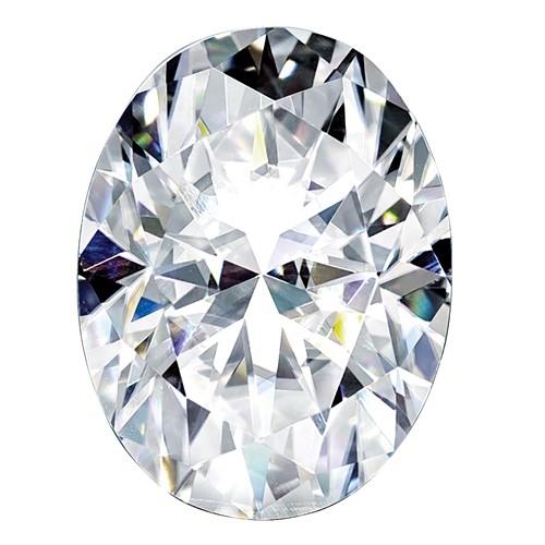 Lab Grown VS+ F+ 3.00ct Oval Diamond