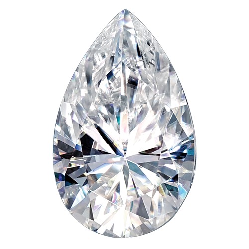 Lab Grown VS+ F+ 0.10ct Pear Diamond
