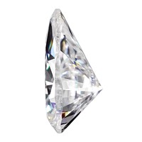 Lab Grown VS+ F+ 0.50ct Pear Diamond view 3
