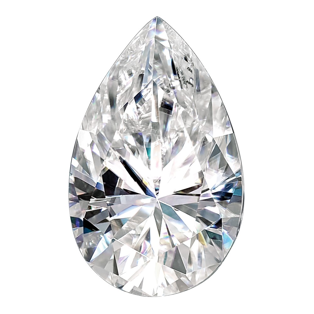 Lab Grown VS+ F+ 0.50ct Pear Diamond