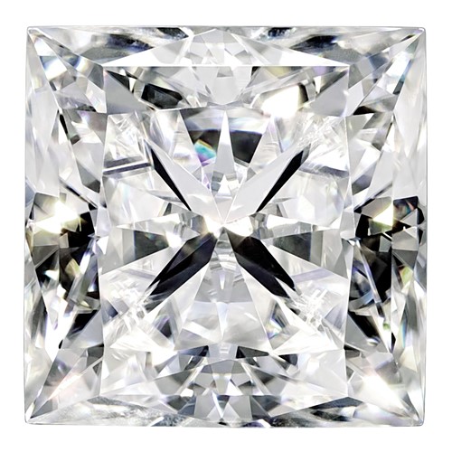 Lab Grown VS+ F+ 1/2ct Princess Diamond