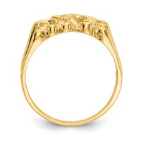 14K Size 7 Nugget Ring view 2