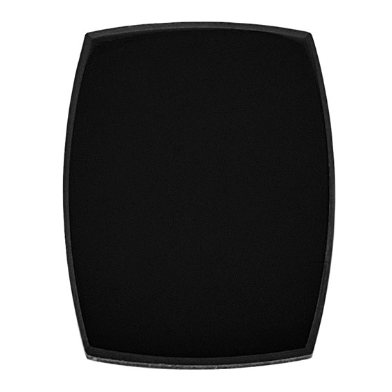 12X9mm Long Cushion, Buff Top, Flat Bottom Onyx