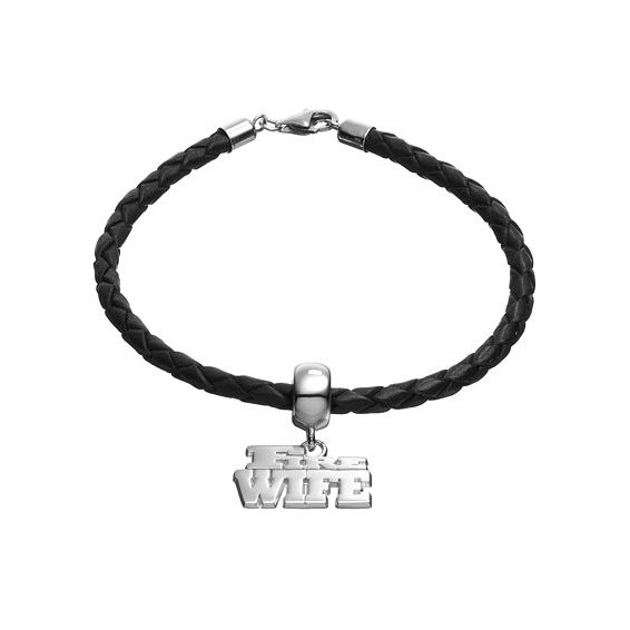 SS FIRE WIFE .4" x .75" BEAD BAIL AND BRACELET