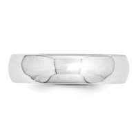Platinum 5mm Comfort-Fit Wedding Band - Size 5 view 3