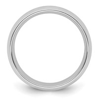 Platinum 6mm Comfort-Fit Wedding Band view 2