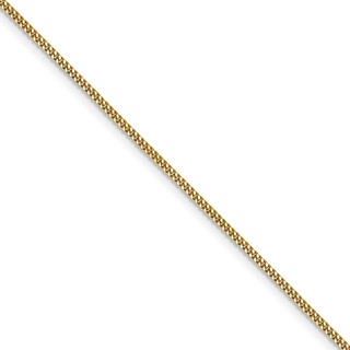 14k 1.3mm Curb Pendant Chain (100 inch Spool)