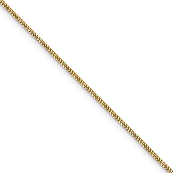 14k 1.3mm Curb Pendant Chain (100 inch Spool)