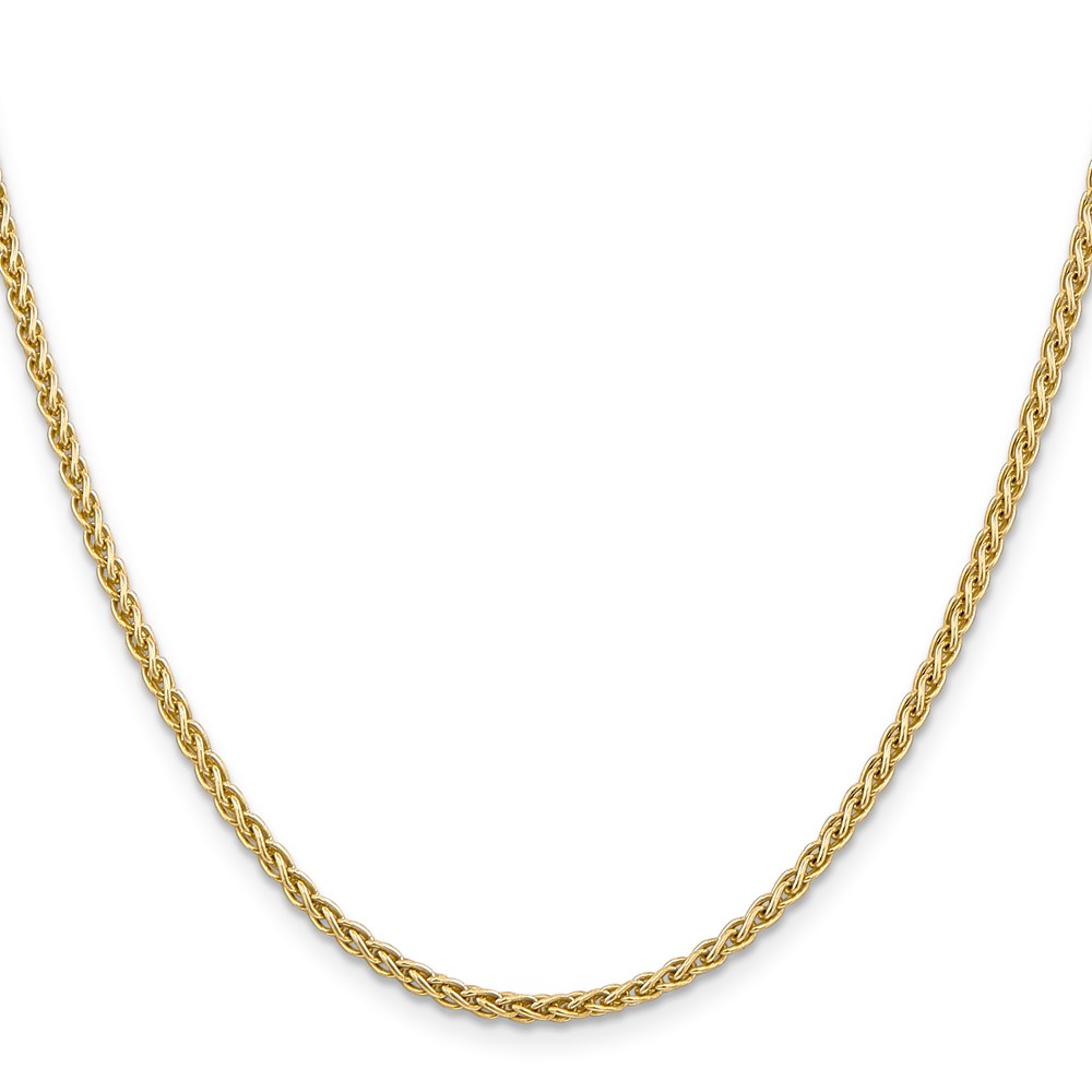 14K 18 inch 2.8mm Spiga with Lobster Clasp Chain (PEN14-18)